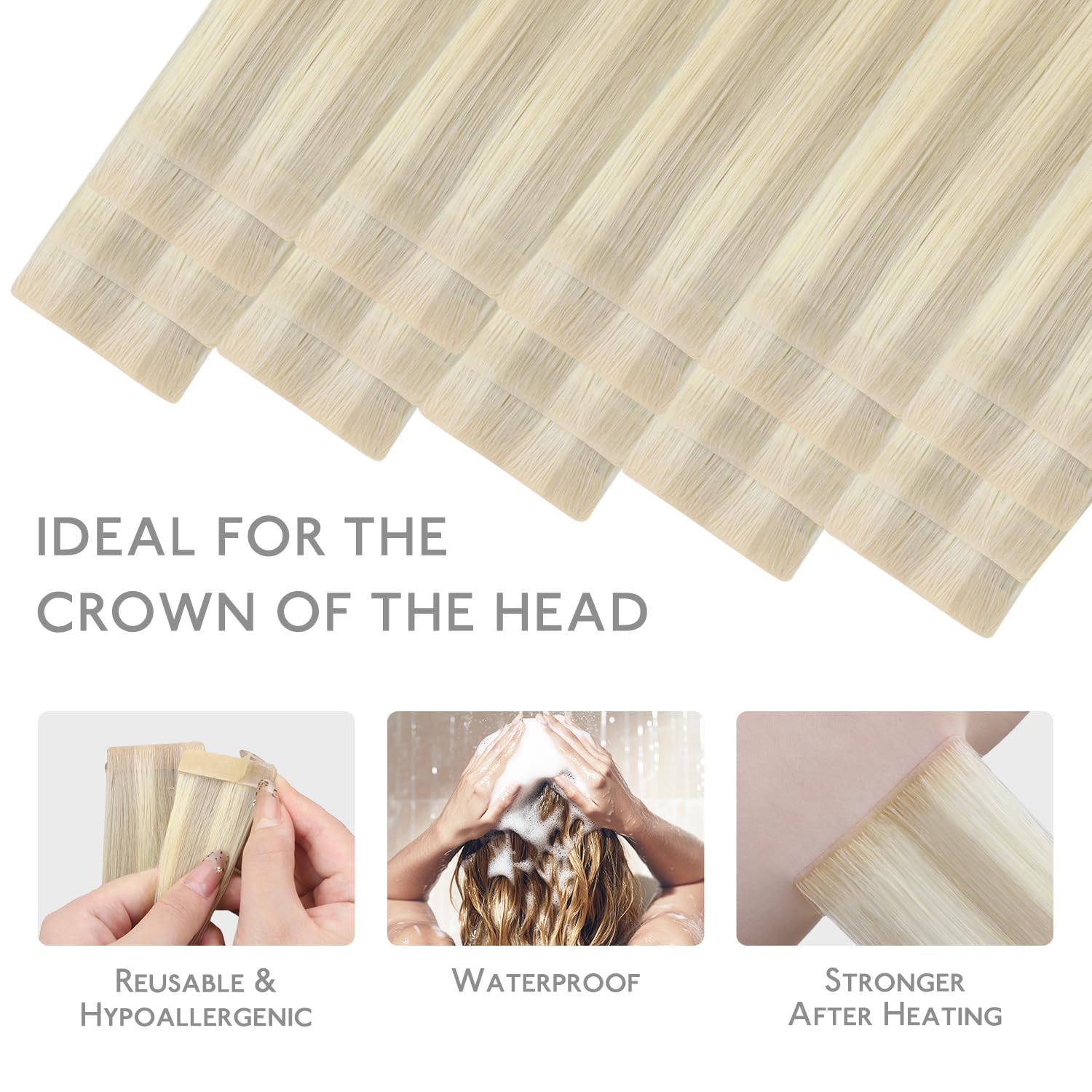 Thumbnail 6 de WENNALIFE Invisi Edge Tape in 20 pcs