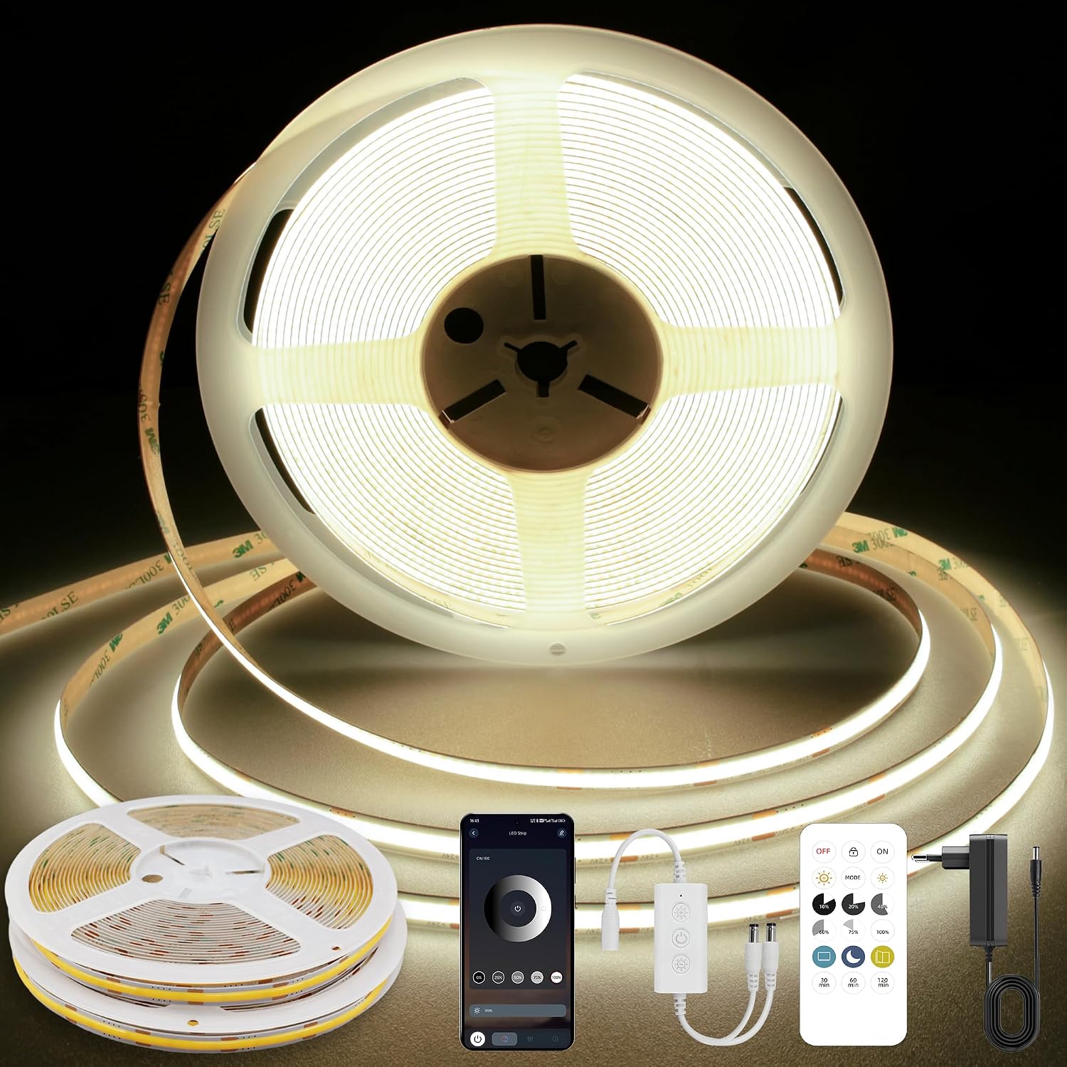 Detalle de TTWAY COB LED Streifen 10 m 24V