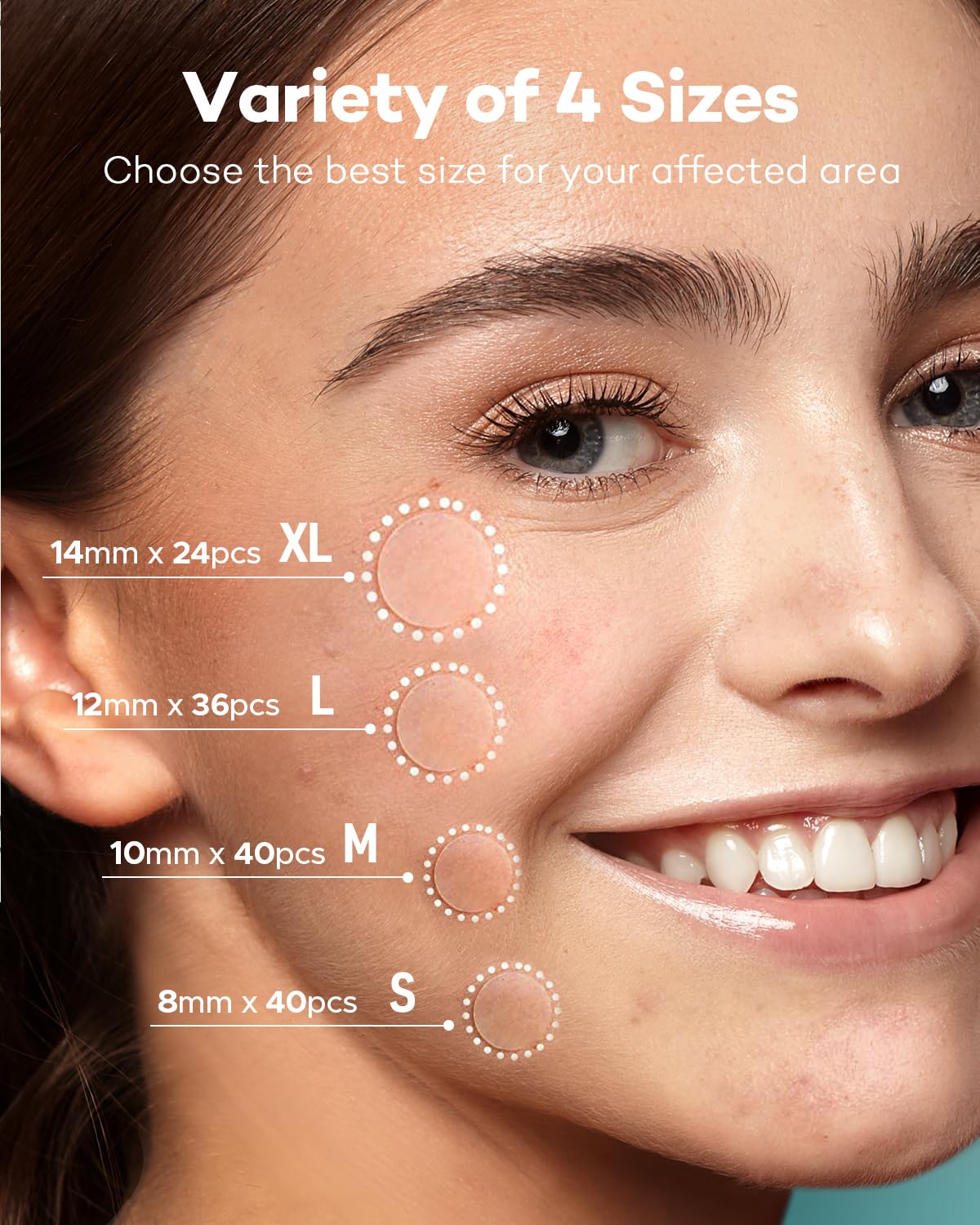Detalle 2 de TKTK Pimple Patch Acne Patch 140-pack