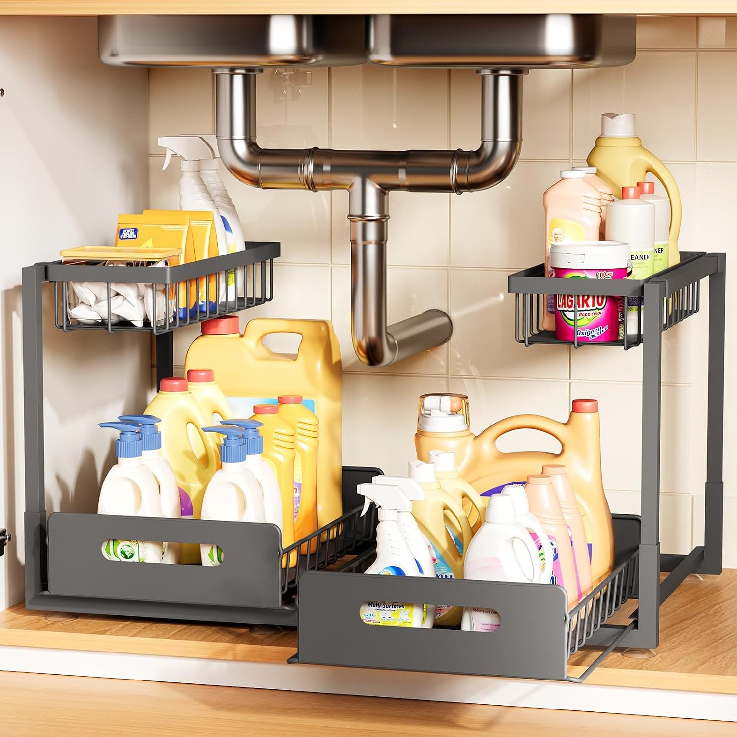 Thumbnail 6 de AIDIAM Under-Sink Organizer, Metal