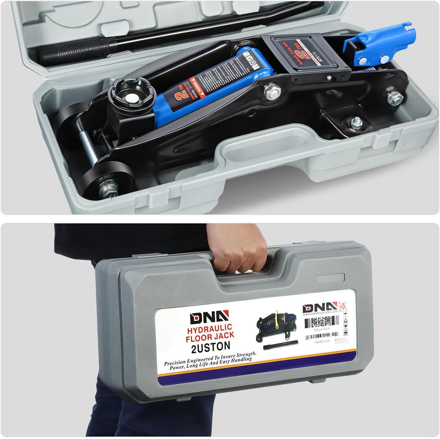 Thumbnail 6 de DNA Motoring TOOLS-00474 2 Ton Hydraulic Jack 🛠