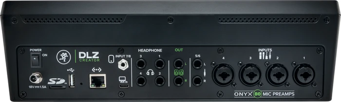 Thumbnail 10 de Mackie DLZ Creator – Audio-Mixer für Podcasts & Livestreams mit Mix Agent