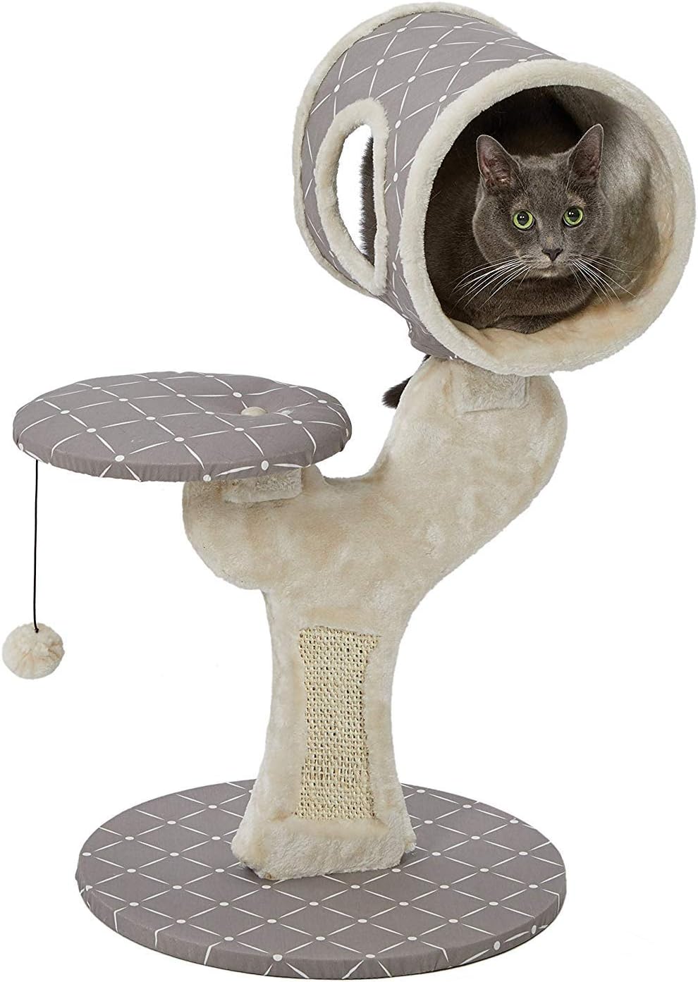 Detalle de MidWest Homes for Pets 138S-MRD tiragraffi 78,1 cm 🐱