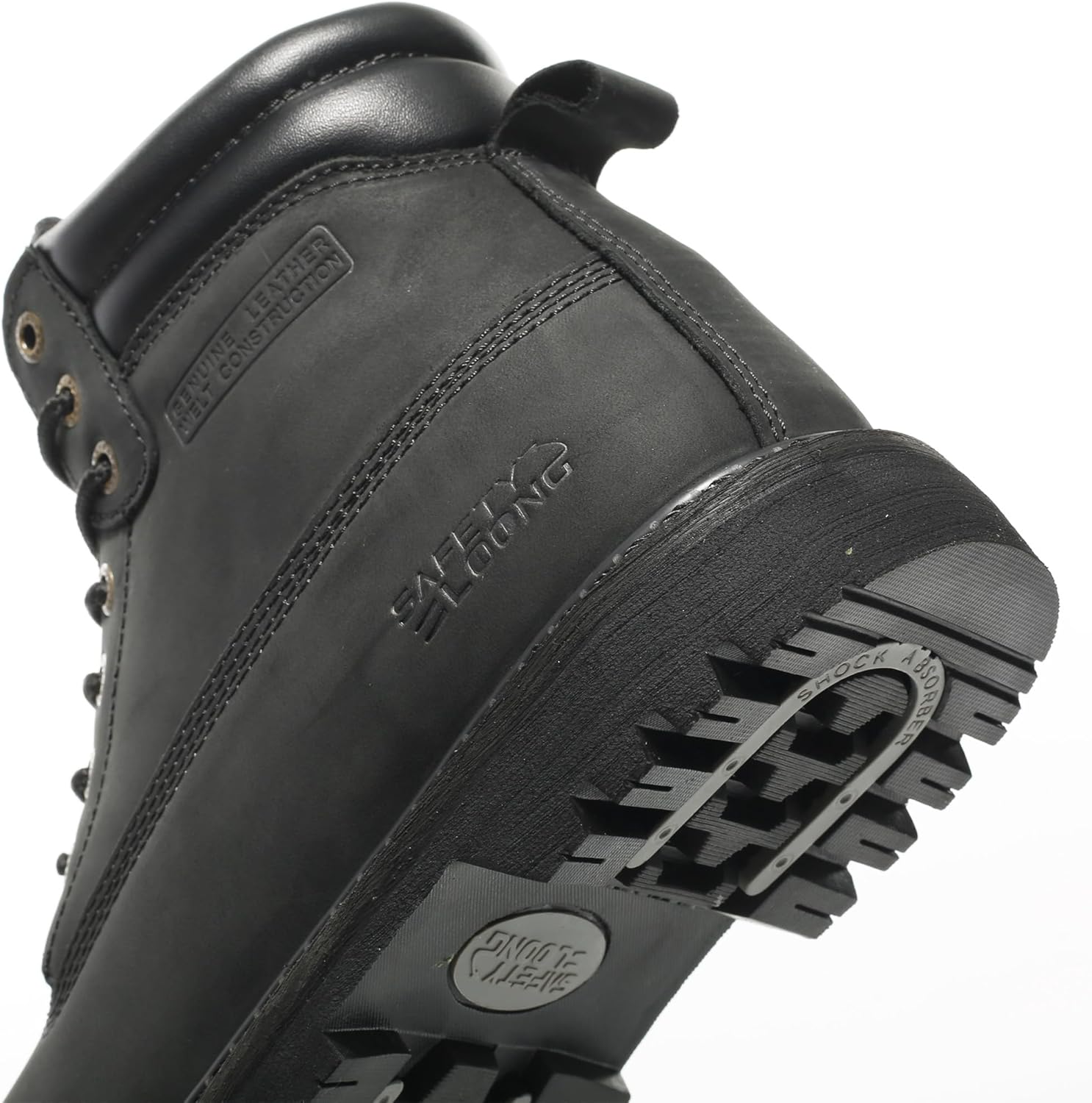 Thumbnail 4 de SAFETY LOONG Work Boots for Men: Waterproof Soft Toe Leather Workboots