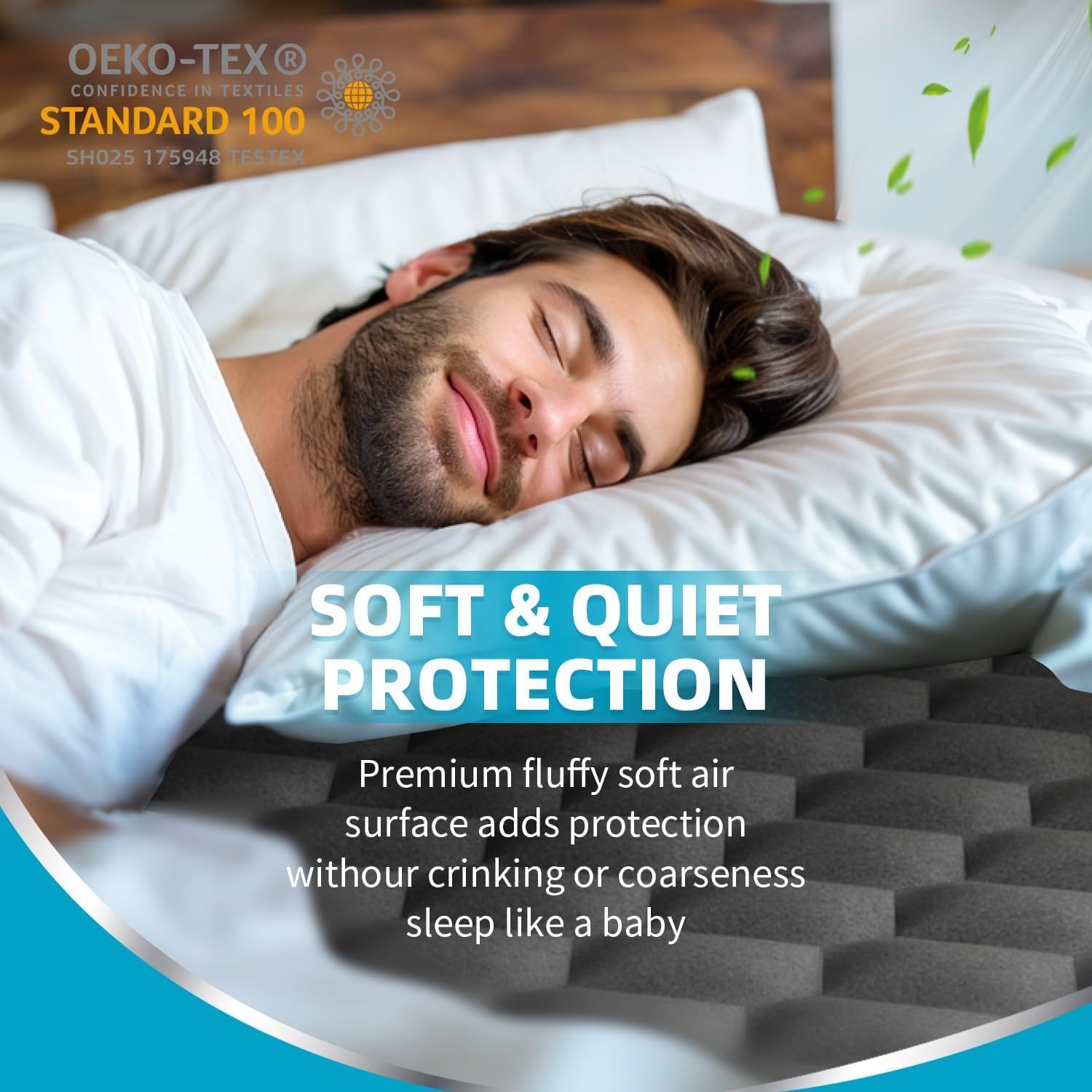 Thumbnail 6 de Hapiclody King waterproof mattress protector
