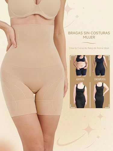 Detalle 2 de DIGZ Fajas Reductoras Mujer: Braga Postparto Invisible y Body Reductor