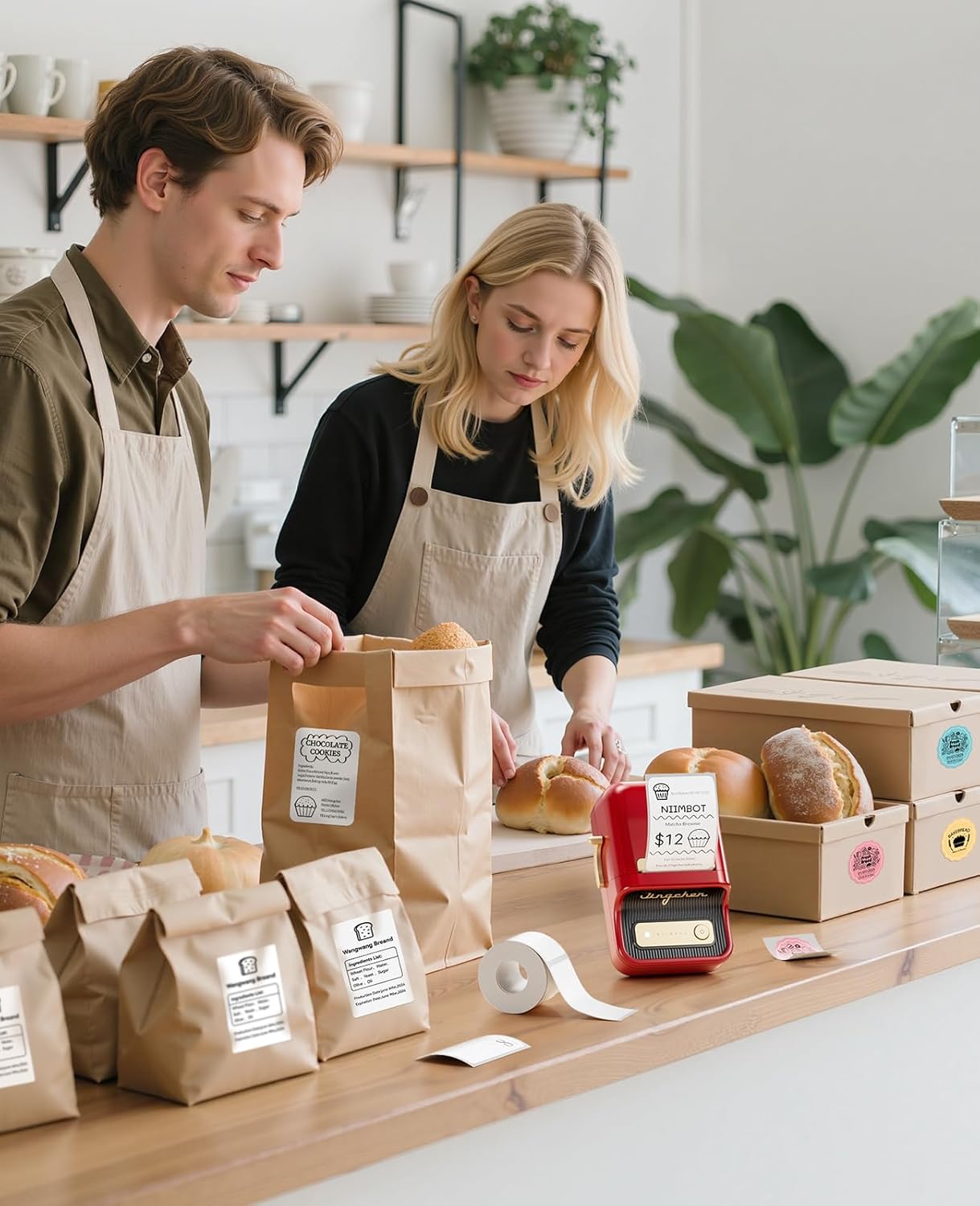 Thumbnail 2 de NIIMBOT B21 Mini etichettatrice termica 50×30 mm 🖨