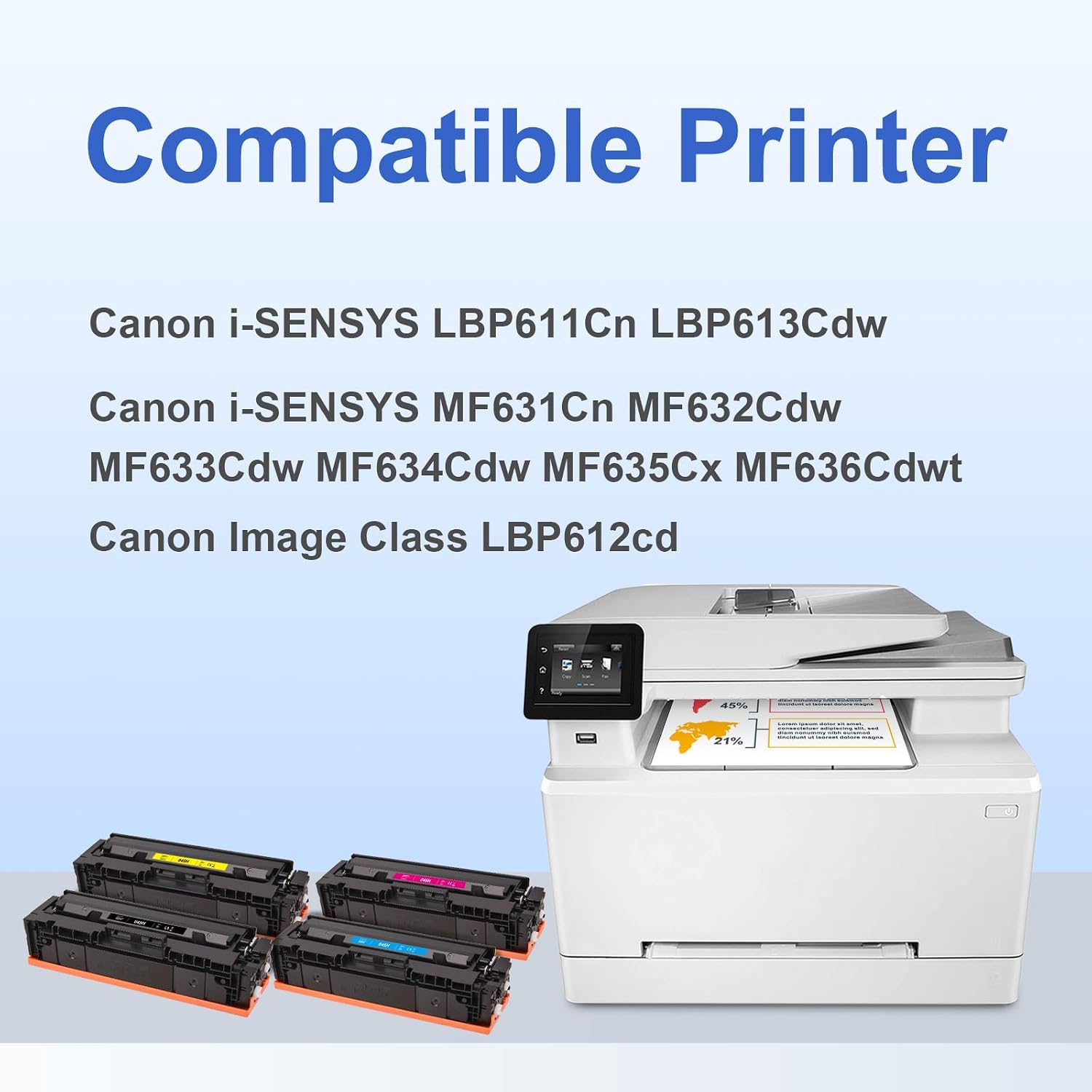 Detalle 2 de LEMERO SUPERX 045H Toner Canon 🖨