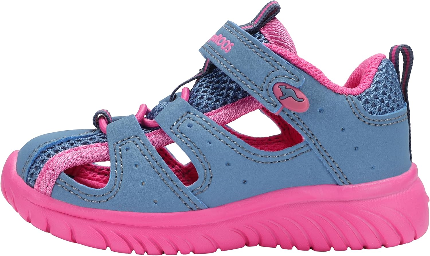 Detalle de KangaROOS Ki-Rock Lite V, sandales mixte enfant – confort et ajustement pour petits pieds