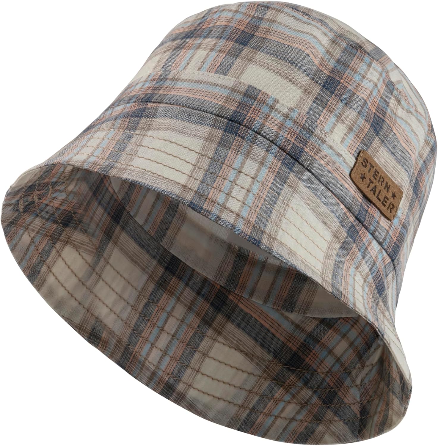 Detalle de Sterntaler Chapeau de pêcheur à Carreaux Garçon