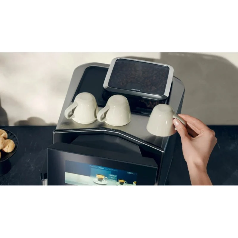 Thumbnail 1 de Siemens TQ903R03: Cafetera automática de 2 tazas con molinillo y espumador de leche