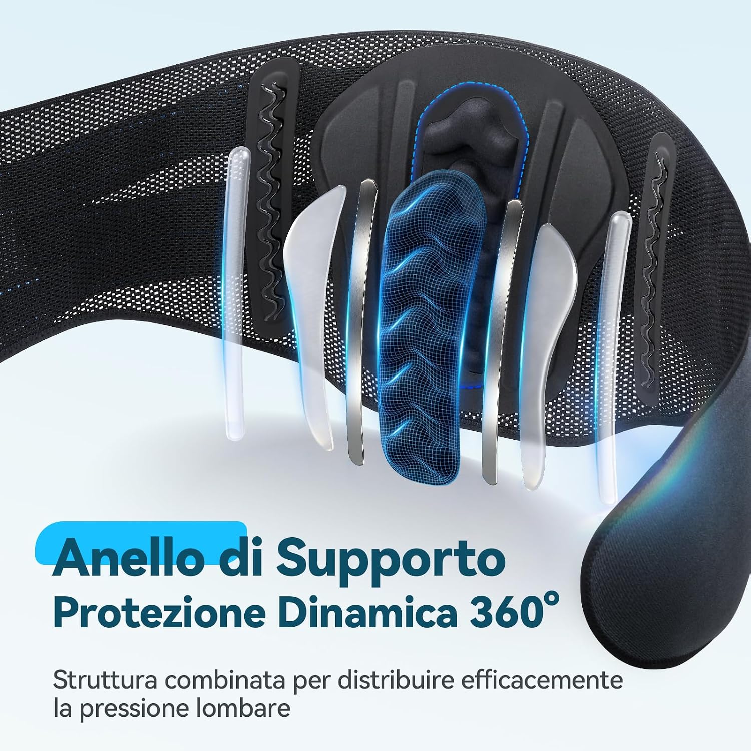 Detalle de AGPTEK Fascia Lombare Supporto Schiena L