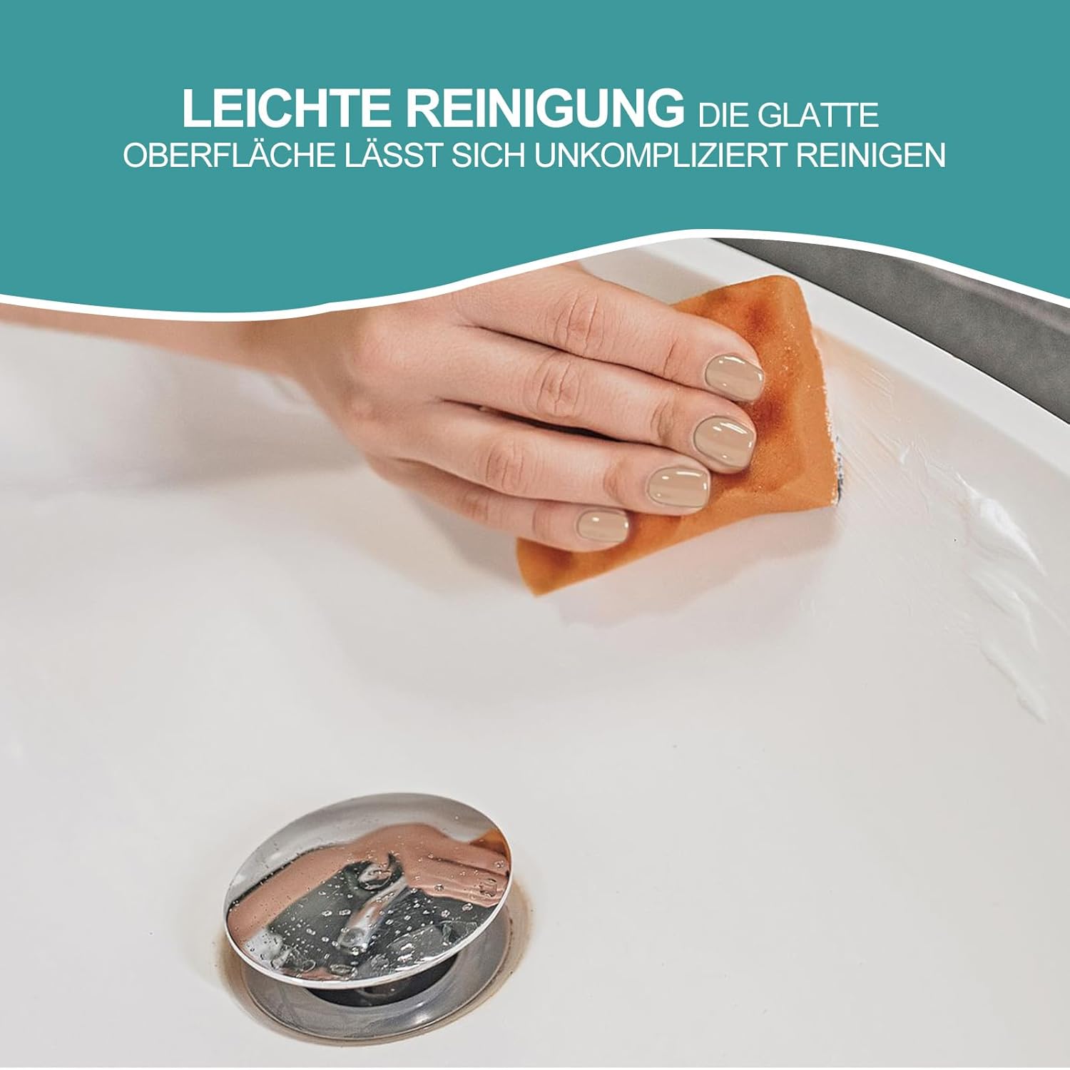 Detalle 2 de SURFOU Tapón de Bañera Ø72mm con Junta de 44mm