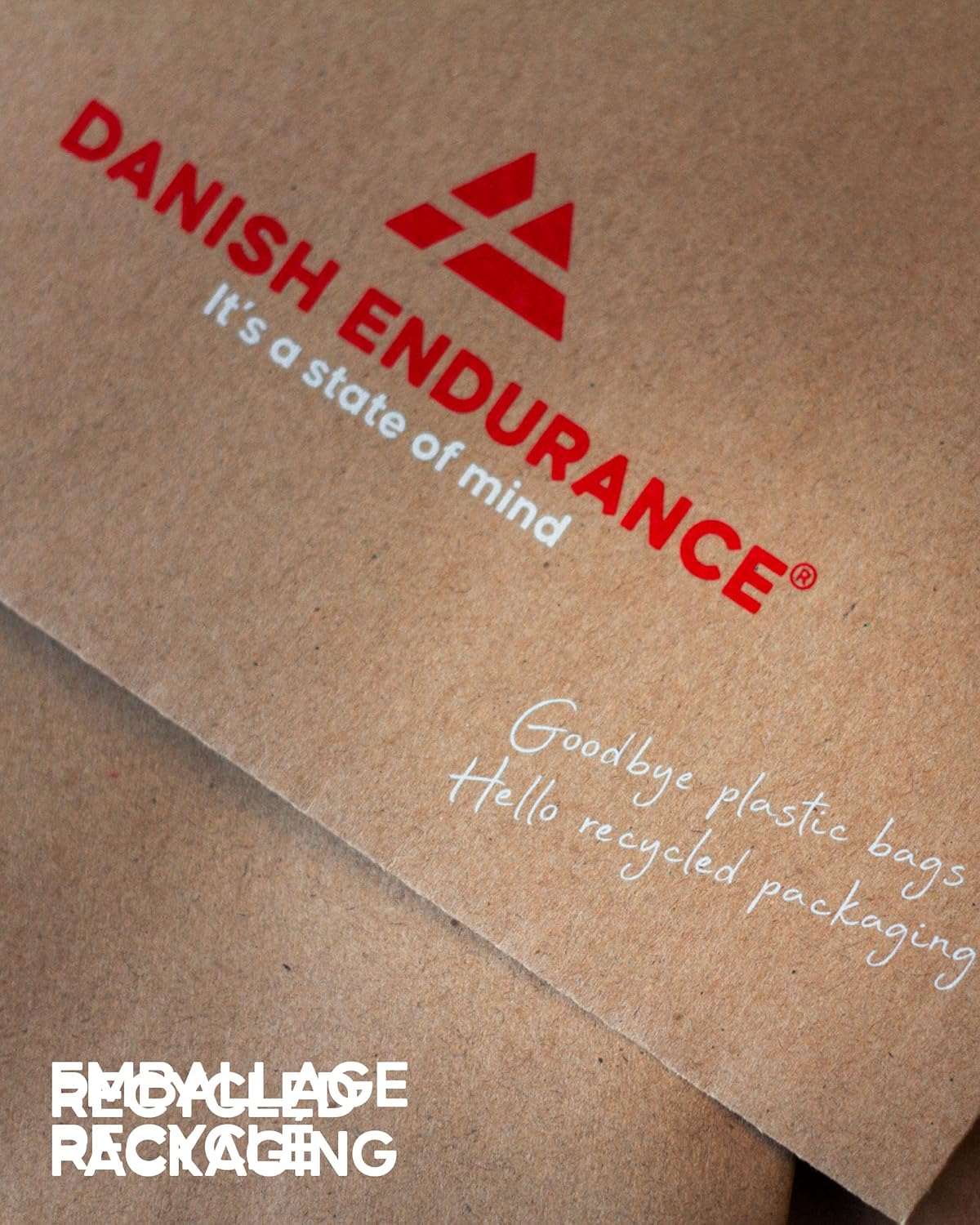 Detalle 2 de DANISH ENDURANCE Chaussettes de course légères (lot de 3 ou 5) avec ajustement précis
