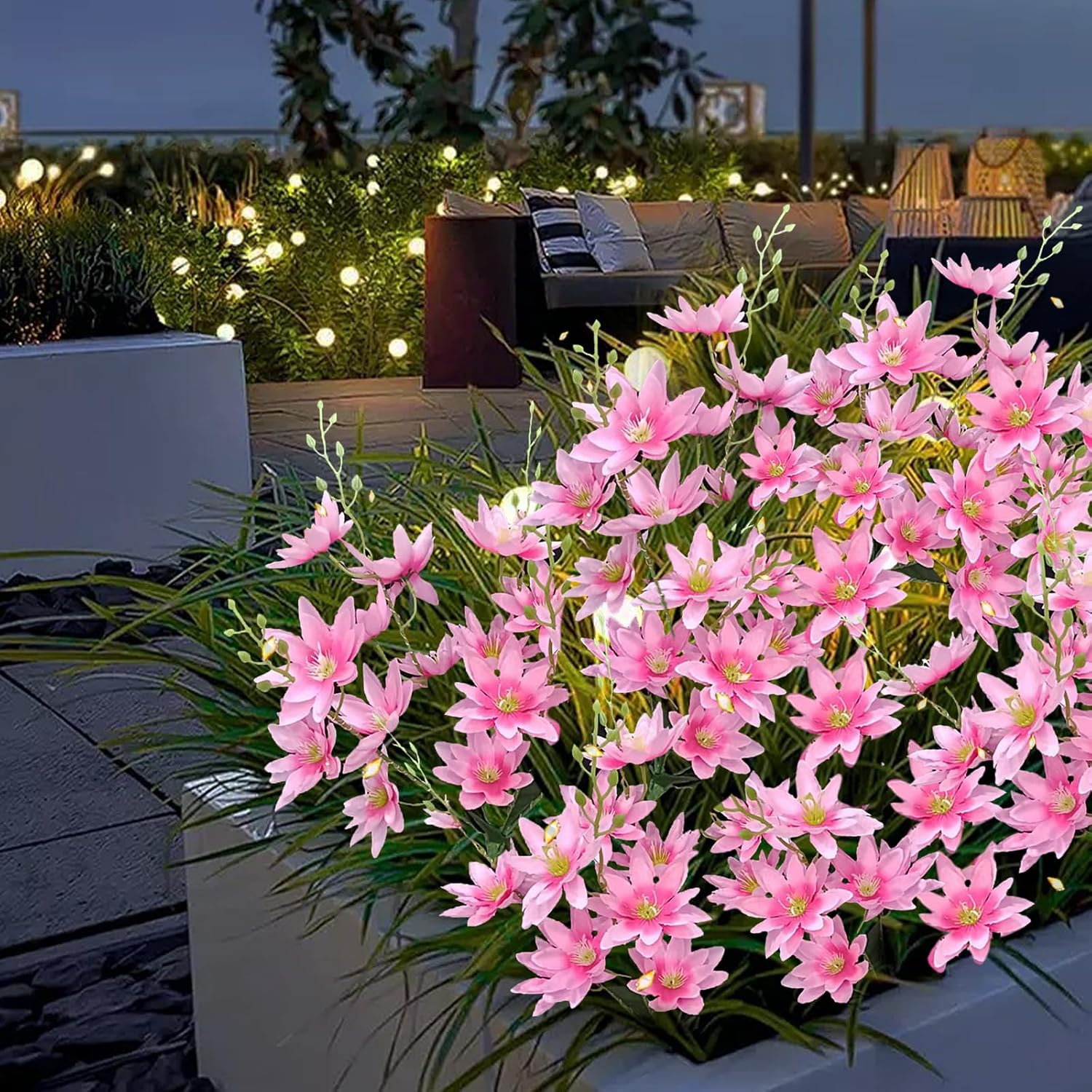 Detalle de Solar Lights Outdoor Garden 2 Pack