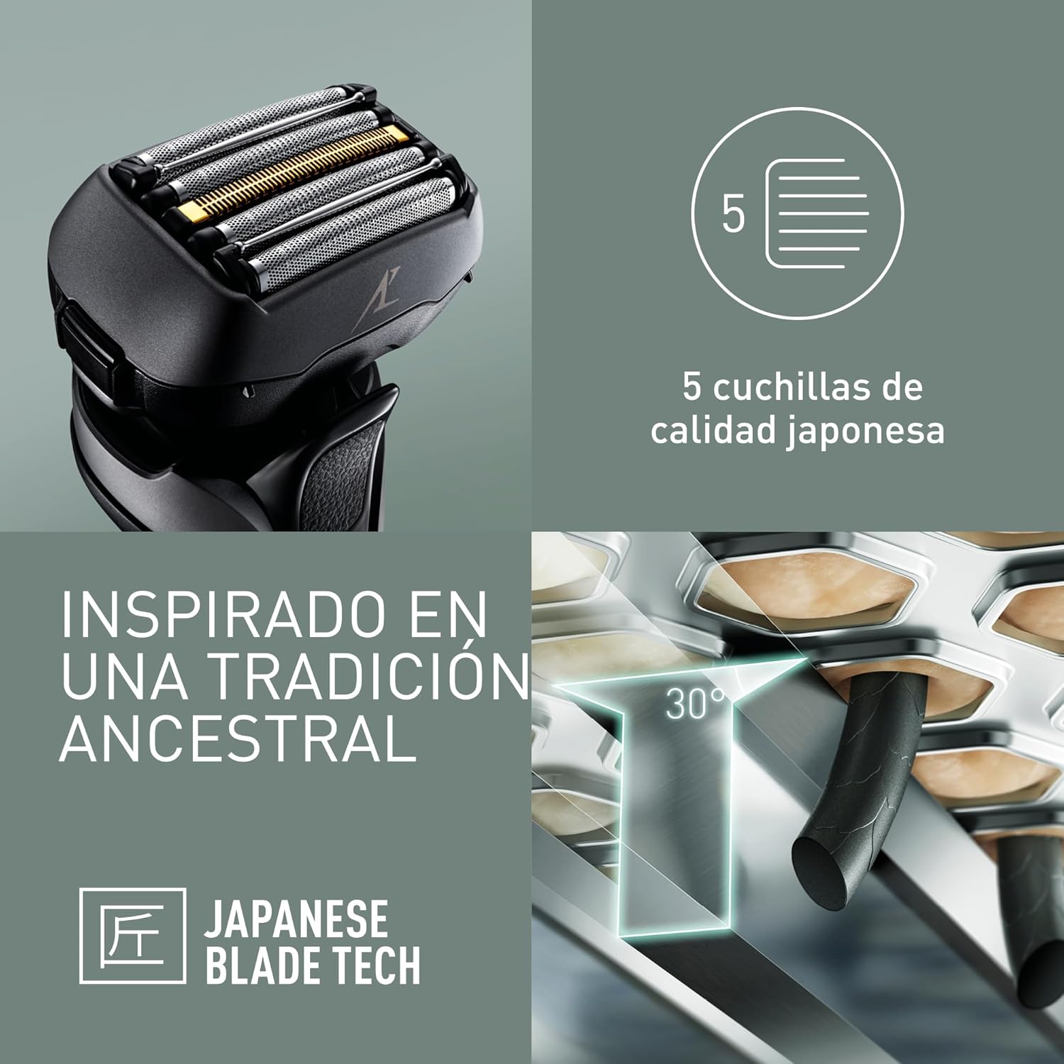 Thumbnail 2 de Panasonic Series 900 ES-LV6U Afeitadora Eléctrica ⚡ Sin Cables