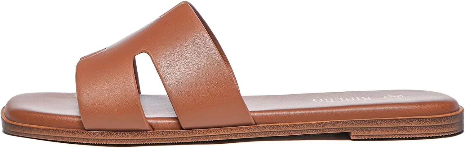 Thumbnail 3 de Rihero Dressy Flat Leather Slide Sandals 👡