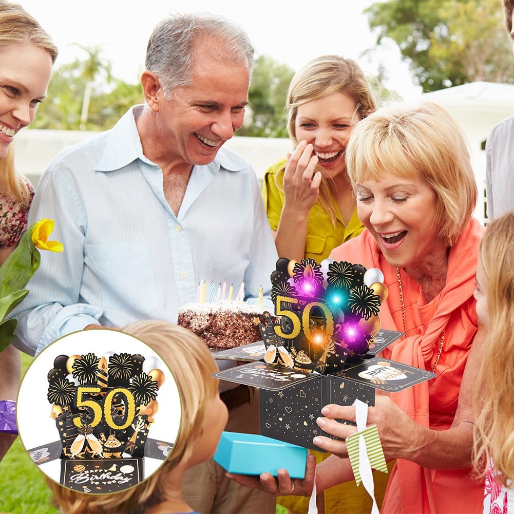 Thumbnail 6 de OFFCUP 50 Ans Carte pop-up 3D musicale 🎉