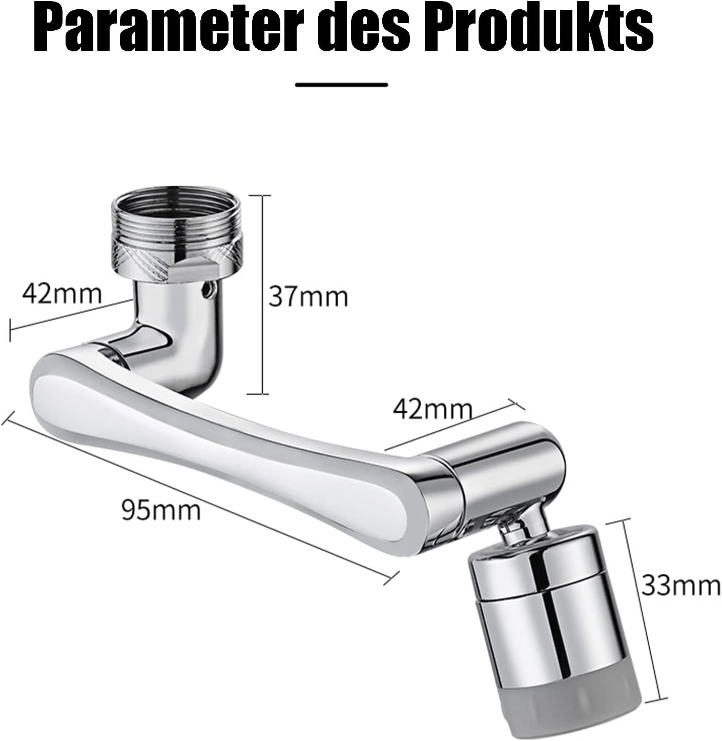 Thumbnail 3 de YRAKOZIN 1440° Drehbarer Verlängerungshahn