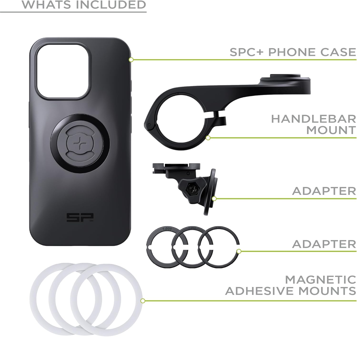 Thumbnail 1 de SP Connect Road Bike Bundle SPC+ pour Google Pixel 6 Pro : support vélo et étui magnétique