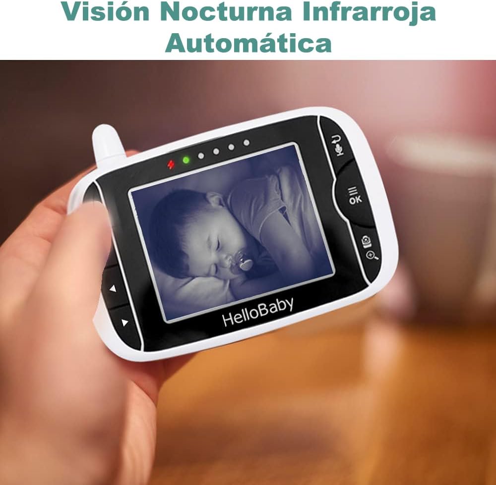 Thumbnail 4 de HelloBaby HB65 Baby Monitor 3,2