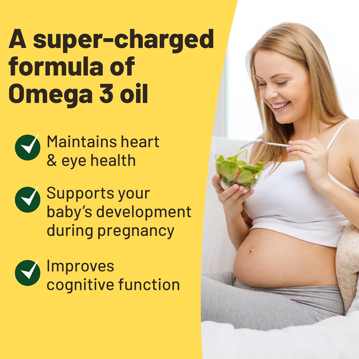 Detalle de Omega 3 Algae Oil 400mg DHA softgels