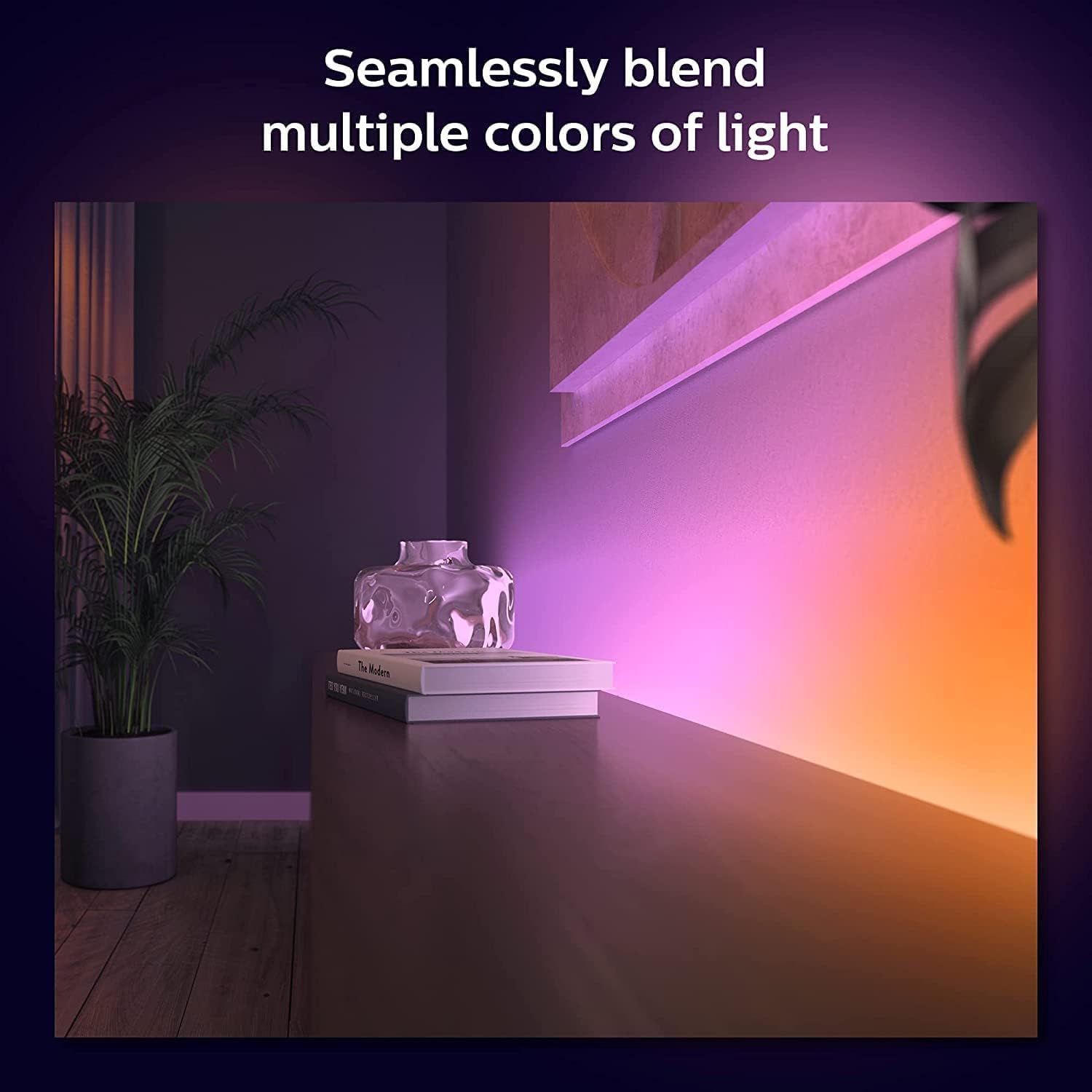Thumbnail 1 de Philips Hue Gradient Light Strip 2m: Sync with Entertainment and Smart Home Control