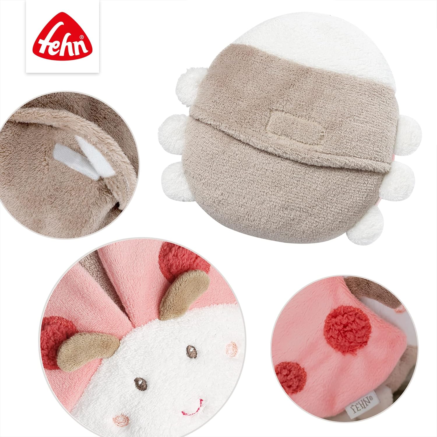 Thumbnail 3 de Fehn Kirschkernkissen Käfer – Wärmekissen & Kältekissen für Babys und Kinder ab 0+ Monaten