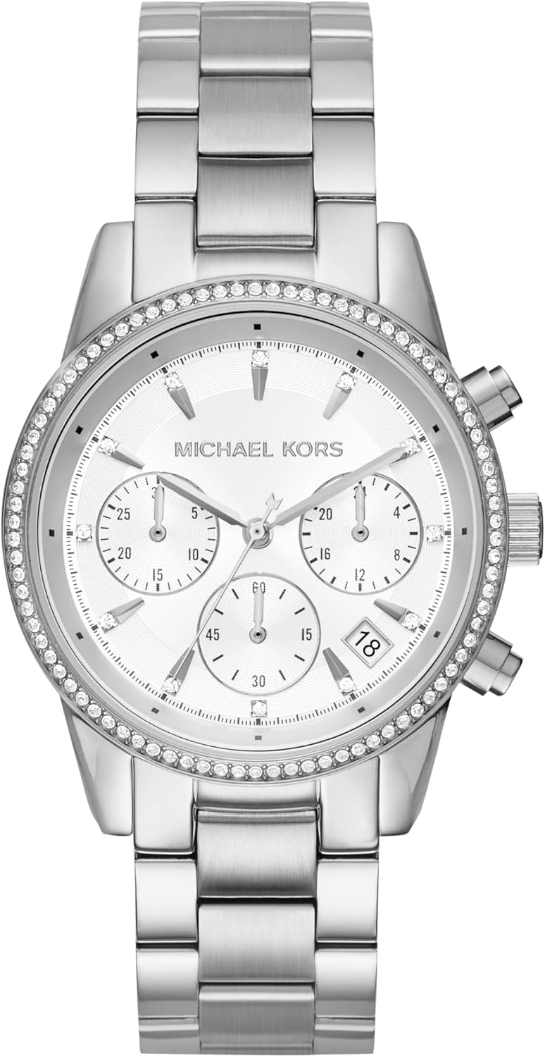 Thumbnail 6 de Michael Kors Bryant: Orologio da donna con movimento cronografo al quarzo, 37 mm, cinturino in acciaio inox