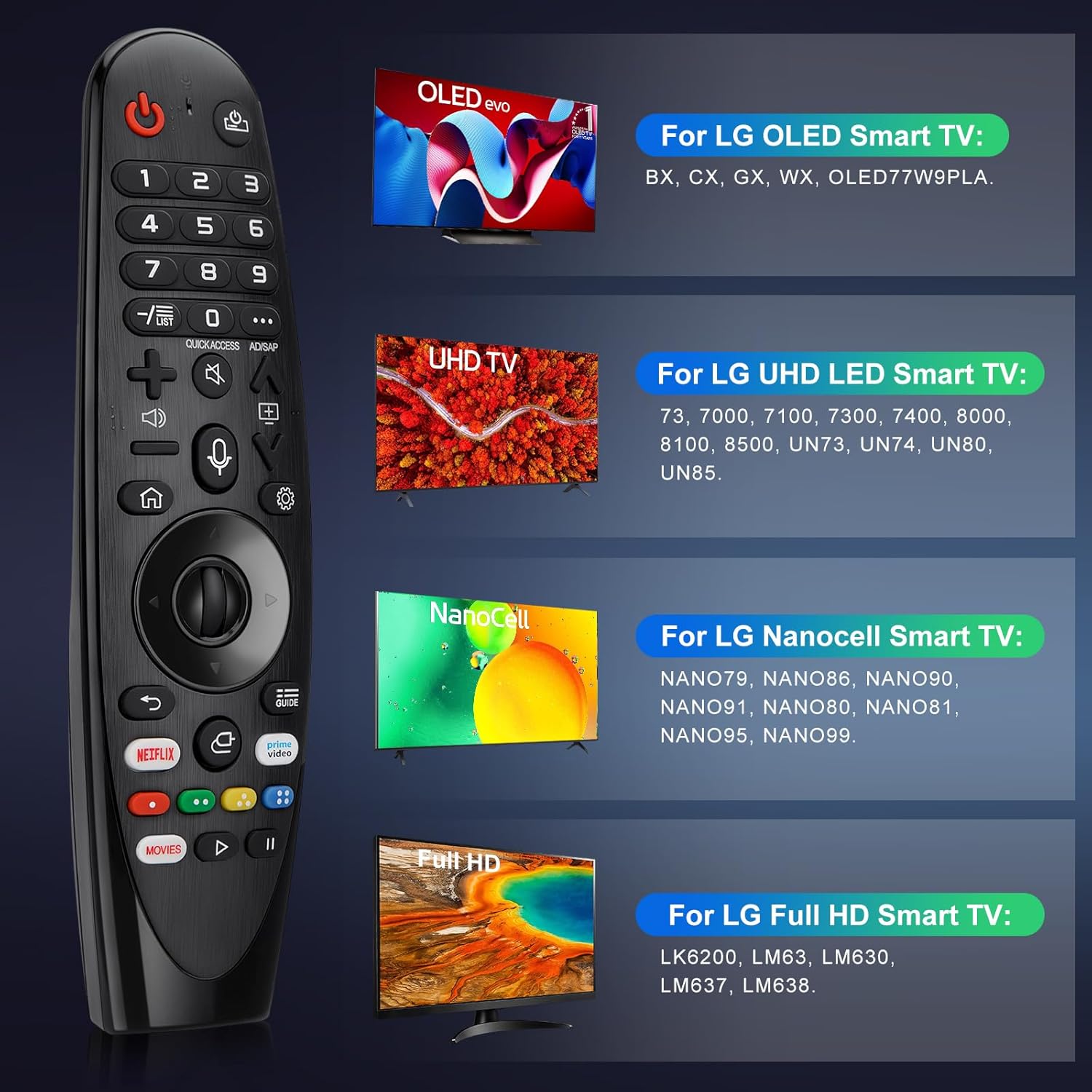 Thumbnail 2 de LG Magic Remote replacement for LG TV