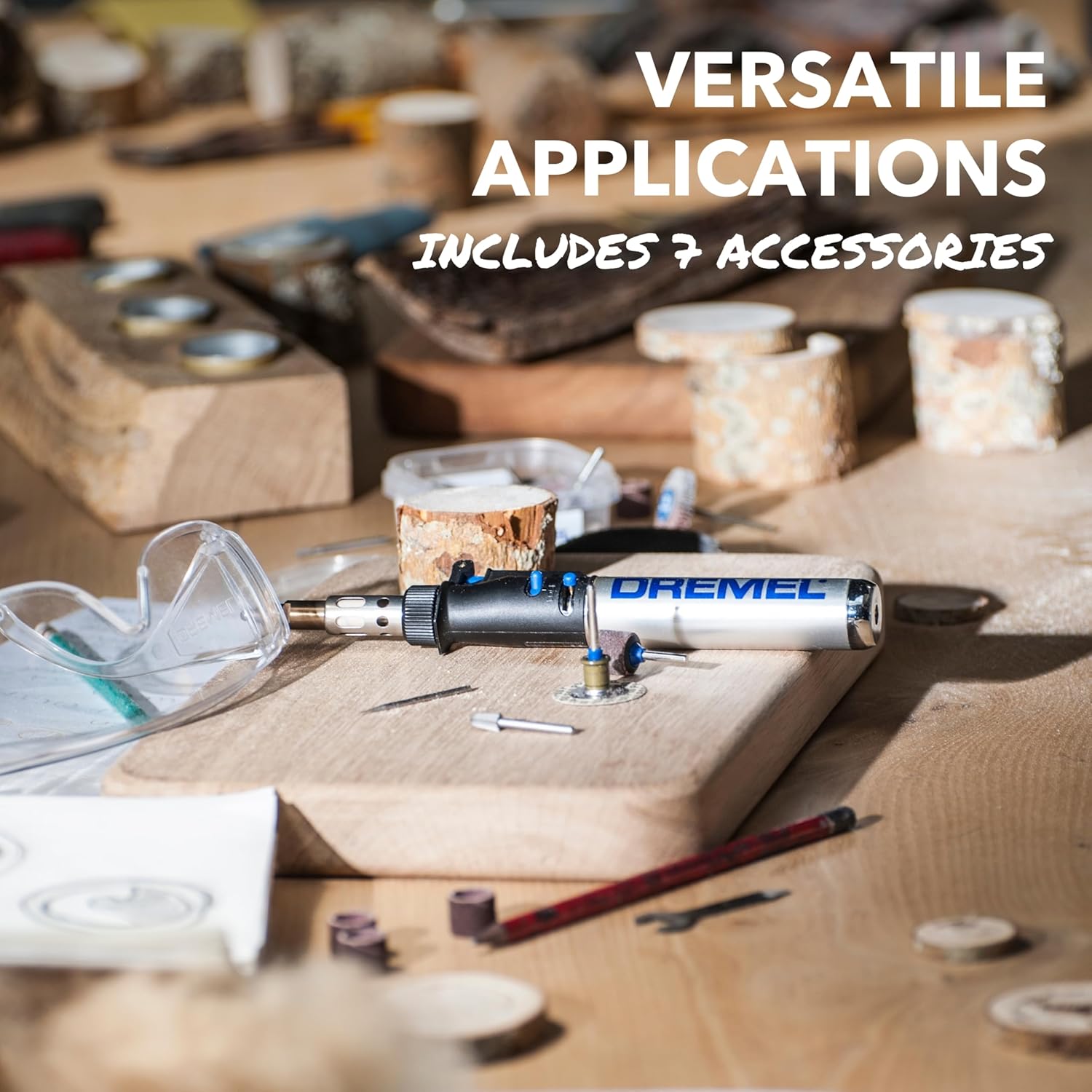 Thumbnail 3 de Dremel Versatip 2000 Cordless Soldering Iron – 7-Tip Butane Gas Kit