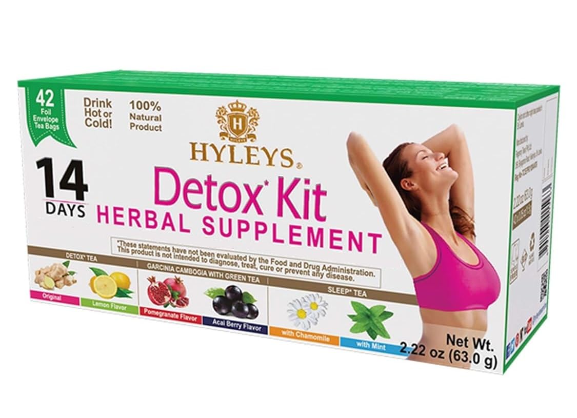 Detalle de Hyleys Detox Tea 14-Day Kit