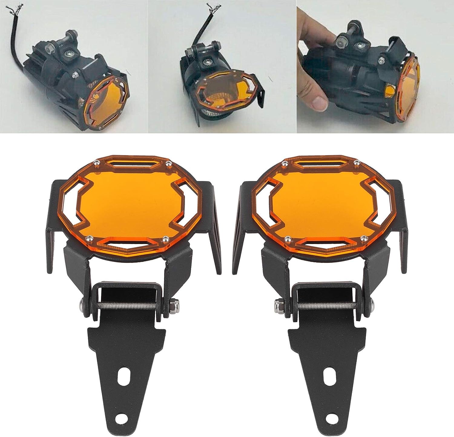 Detalle de KIMISS Motorcycle Fog Light Guards for R1200GS