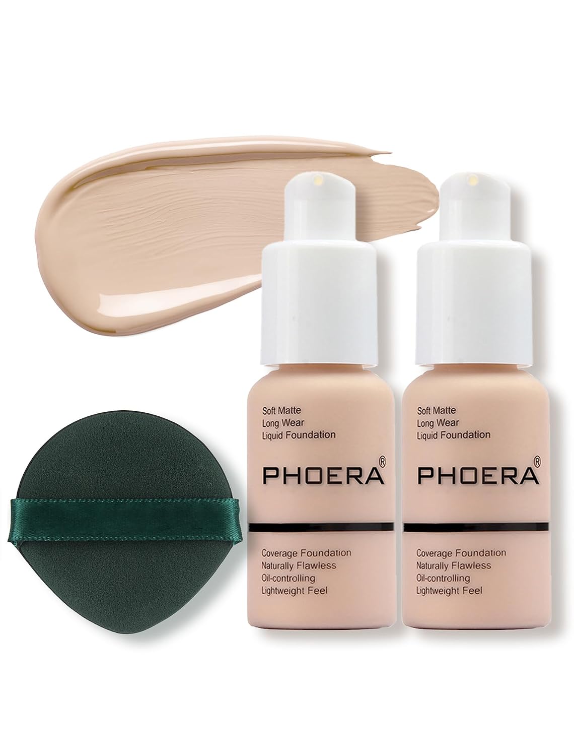 Detalle de PHOERA Foundation Vollabdeckung 30 ml