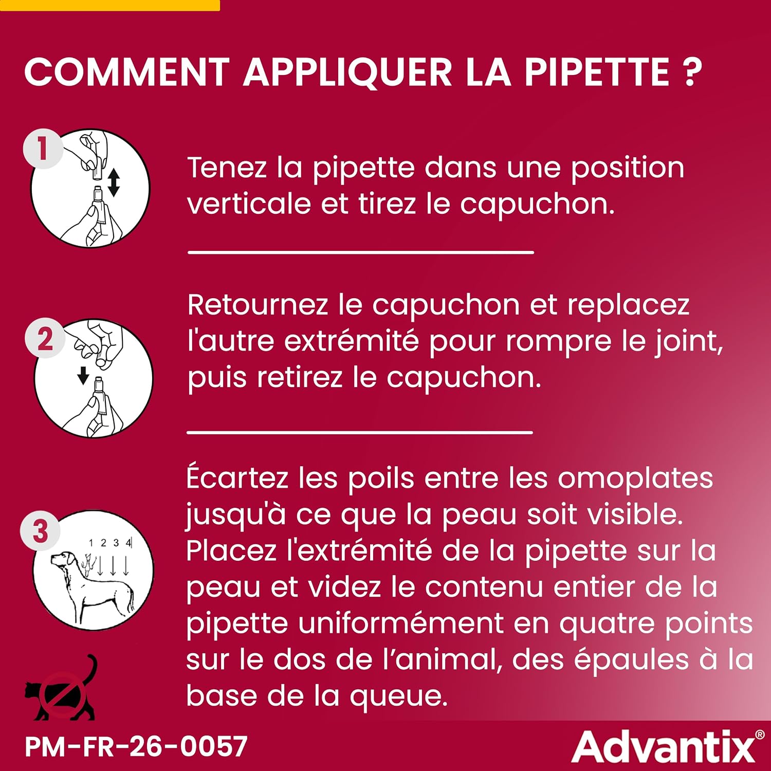 Thumbnail 5 de Advantix Grand Chien 25–40 kg — Pipettes antiparasitaires 4 x 4,0 ml