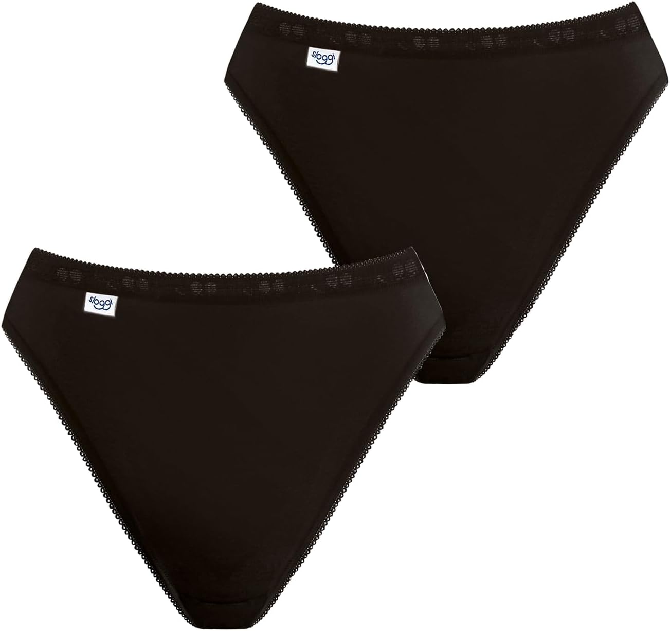Thumbnail 2 de Sloggi Basic+ Midi C3P Briefs Femme (lot Twin) en coton doux