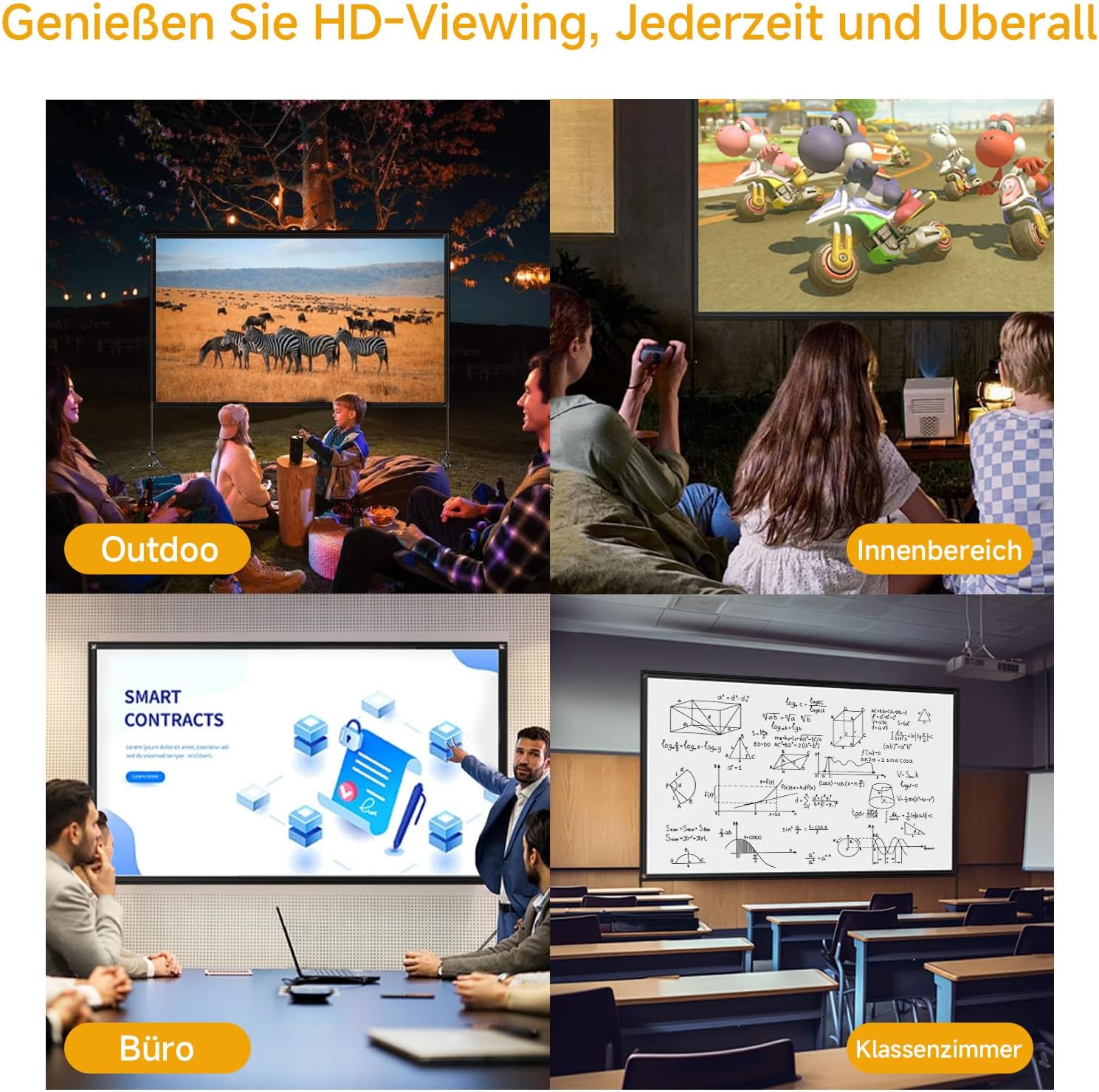 Thumbnail 6 de VISULAPEX 100" Leinwand 16:9 tragbar