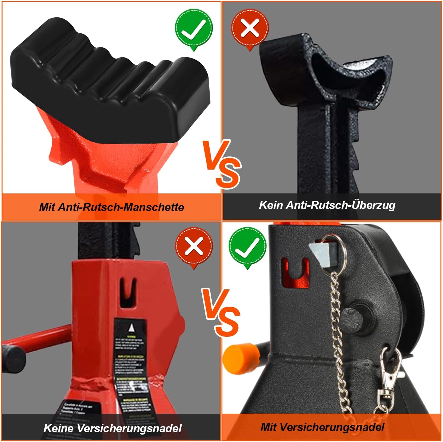 Thumbnail 3 de Izrielar Modello 6T cavalletti supporto regolabili 285–430 mm 🛠️