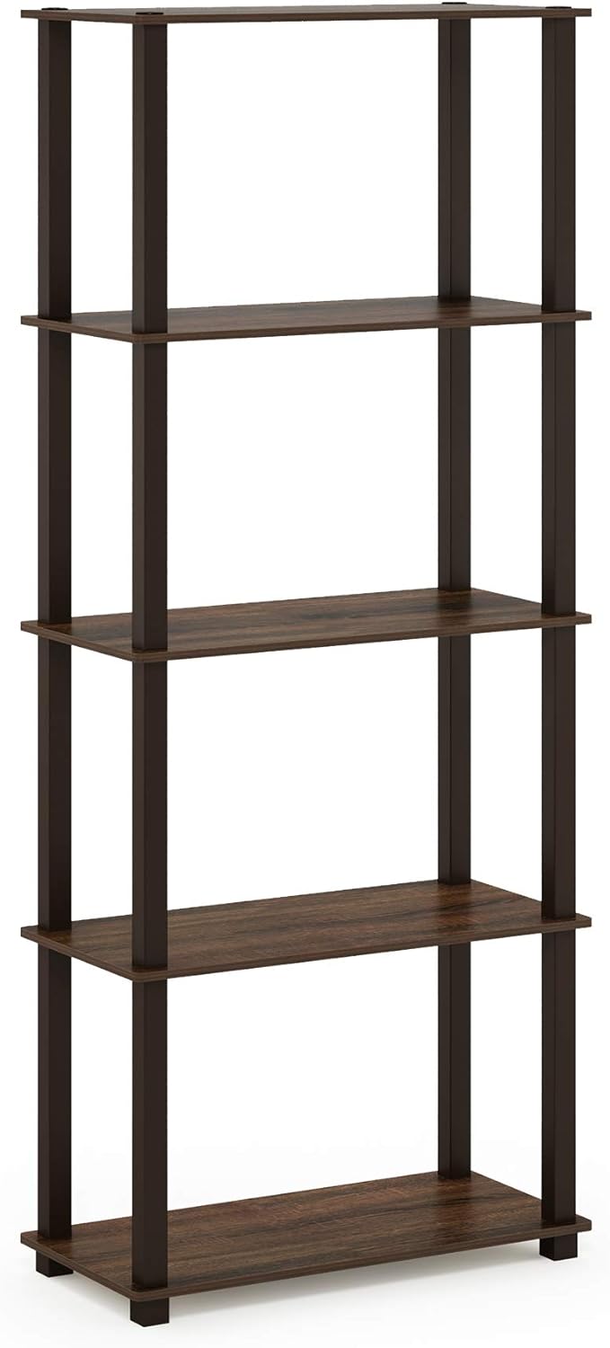 Thumbnail 4 de Furinno Libreria a 5 ripiani Walnut/Brown: stile essenziale e praticità