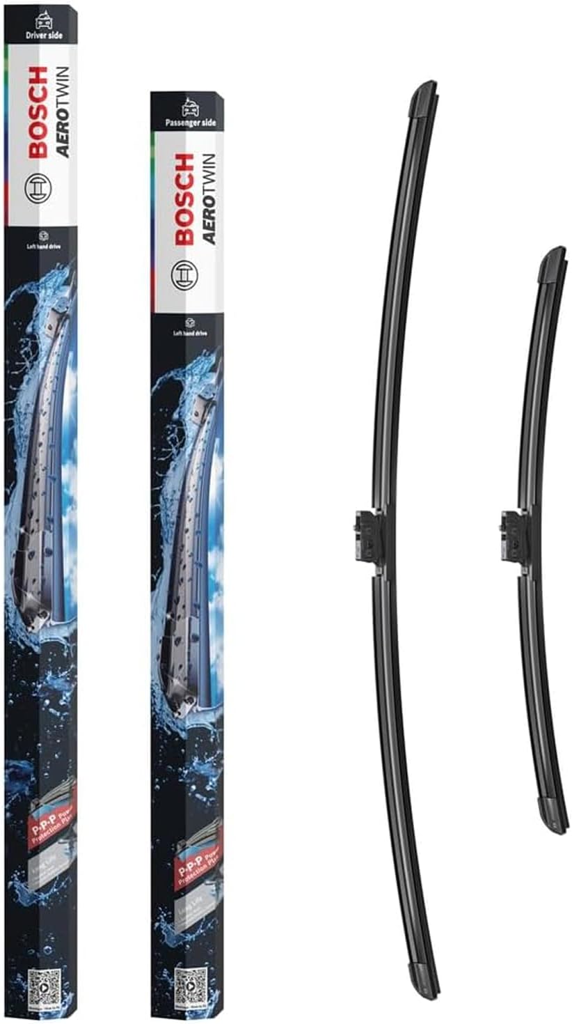 Bosch Aerotwin eA 179 S — Jeu de 2 balais d’essuie-glace avant 700 mm/450 mm avec adaptateur pré-assemblé