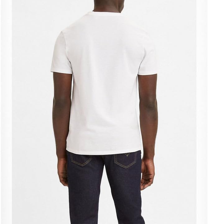 Detalle de Levi's Graphic Set-in Neck — Maglietta da Uomo, stile grafico e taglio classico