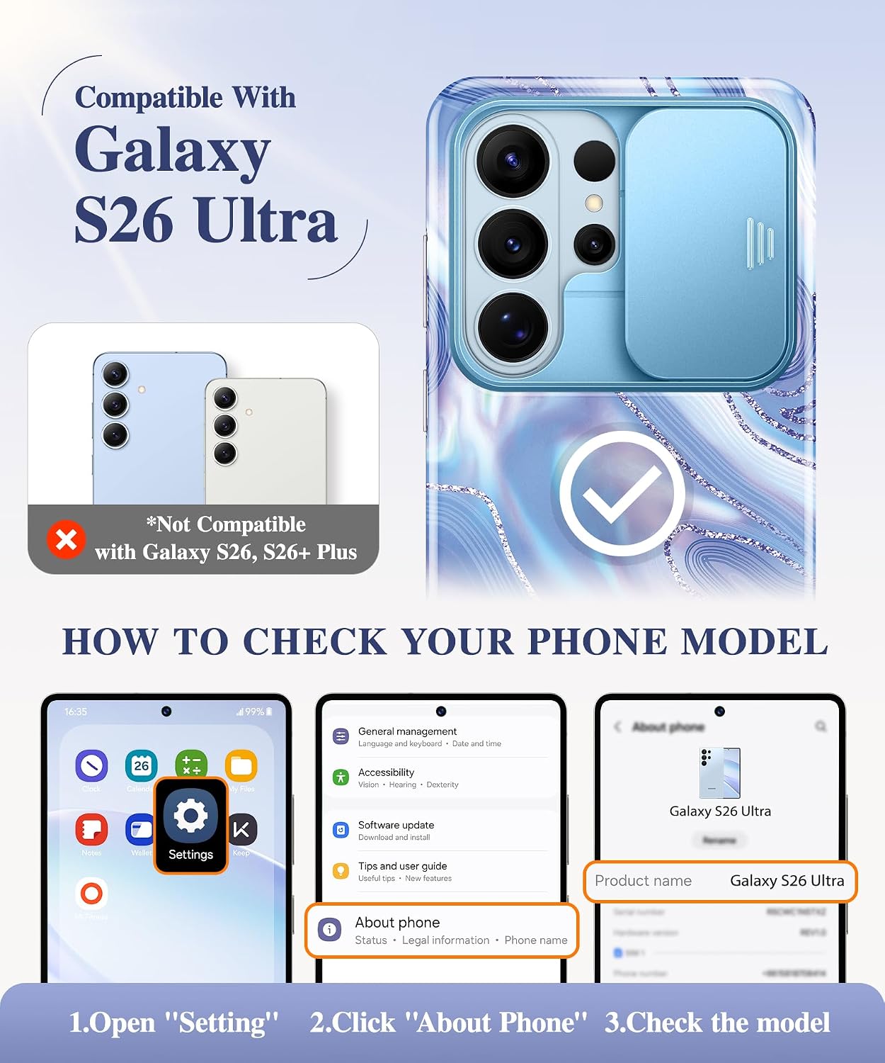 Thumbnail 1 de GVIEWIN S26 Ultra Case with Slide Camera