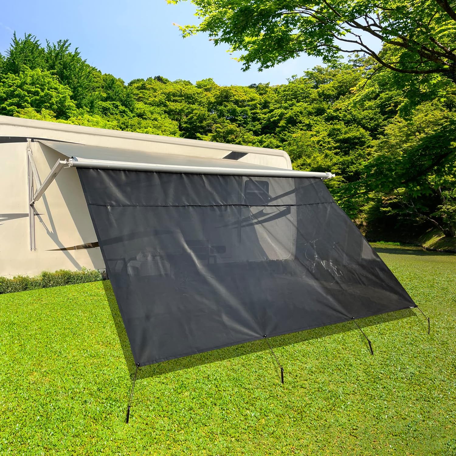 Dulepax RV Awning Shade Screen 8' x 18'3