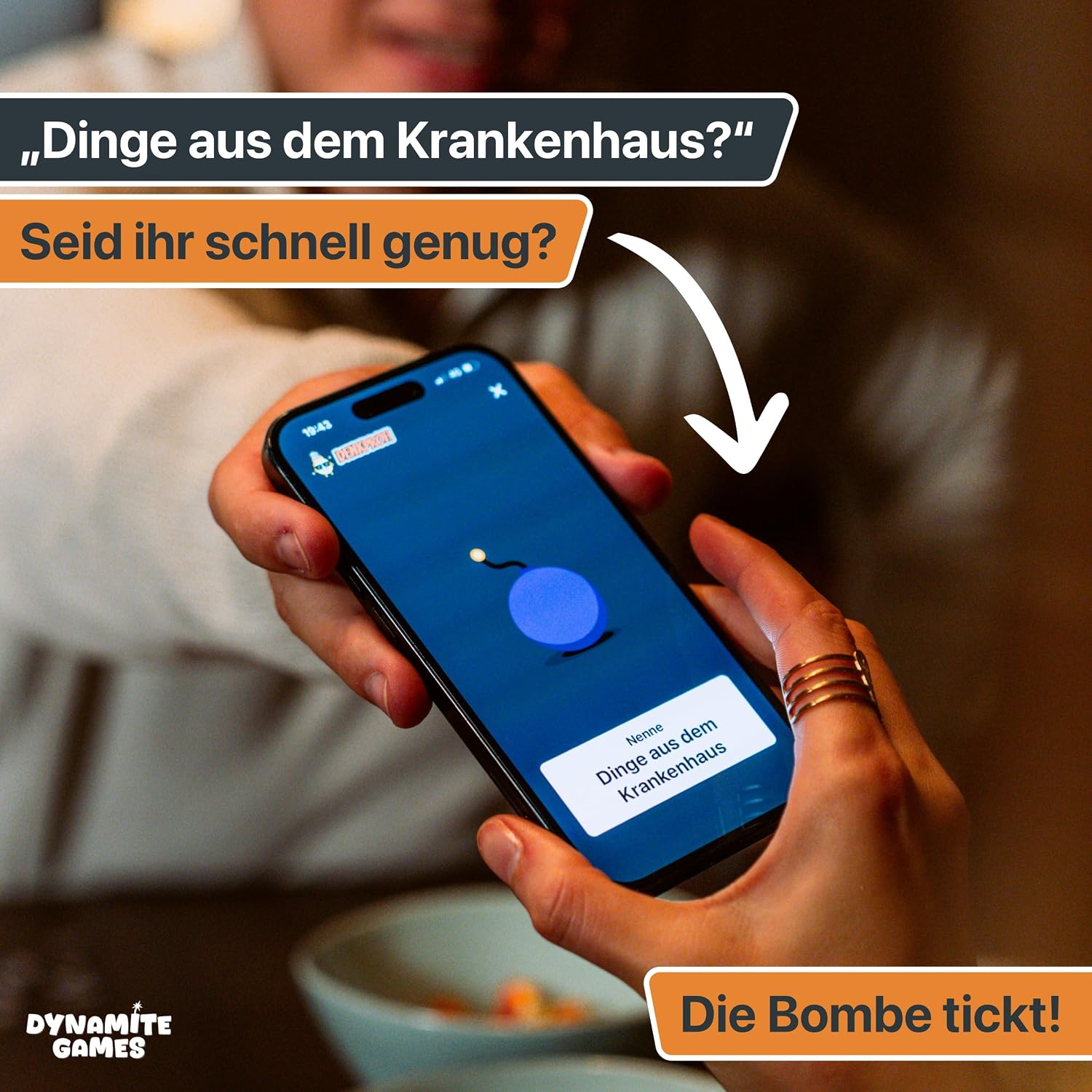 Detalle de Denkprofi – Das Brettspiel mit App: Interaktives Quiz- und Wissensspiel für 3–6 Personen