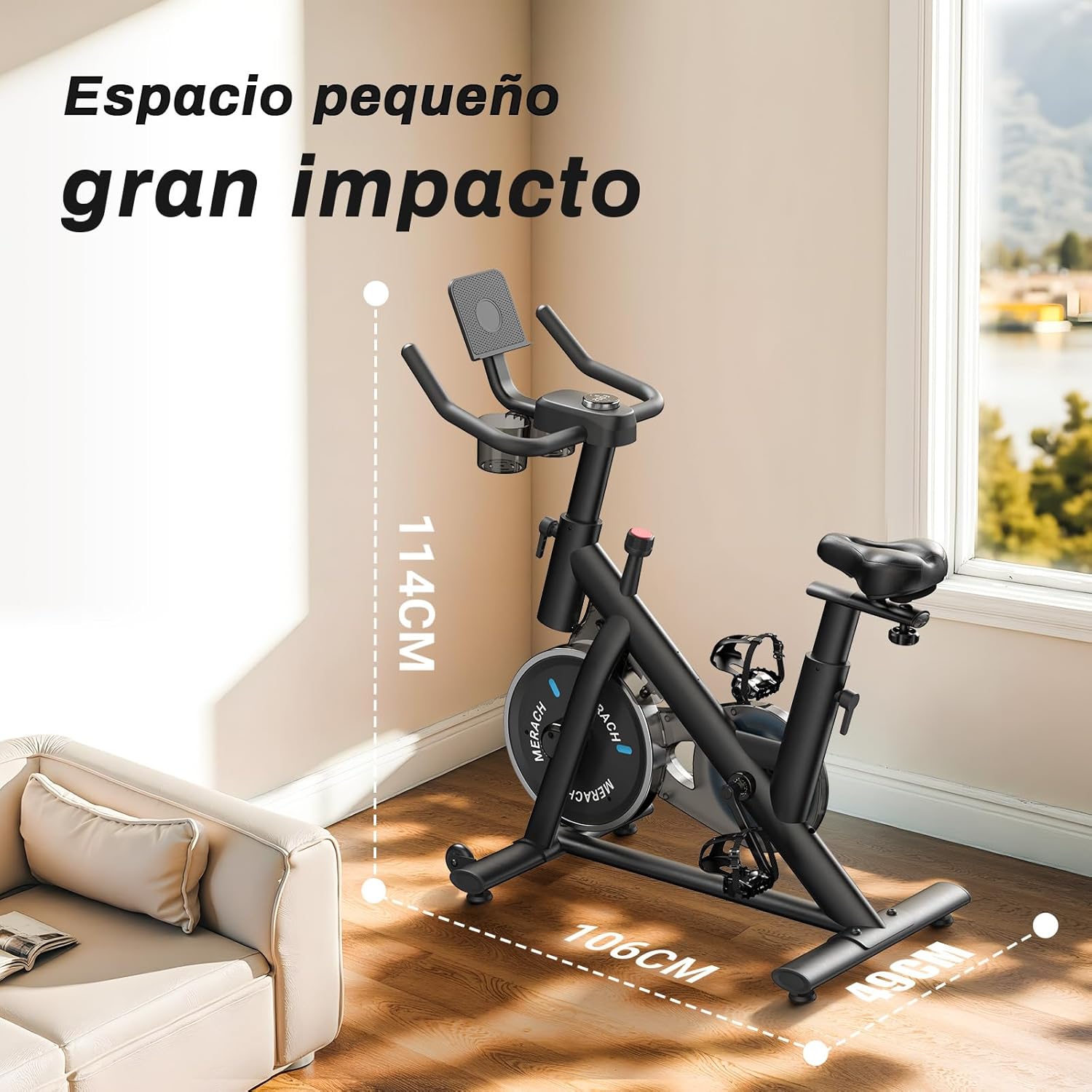 Thumbnail 6 de MERACH Cycleta profesional 136 KG