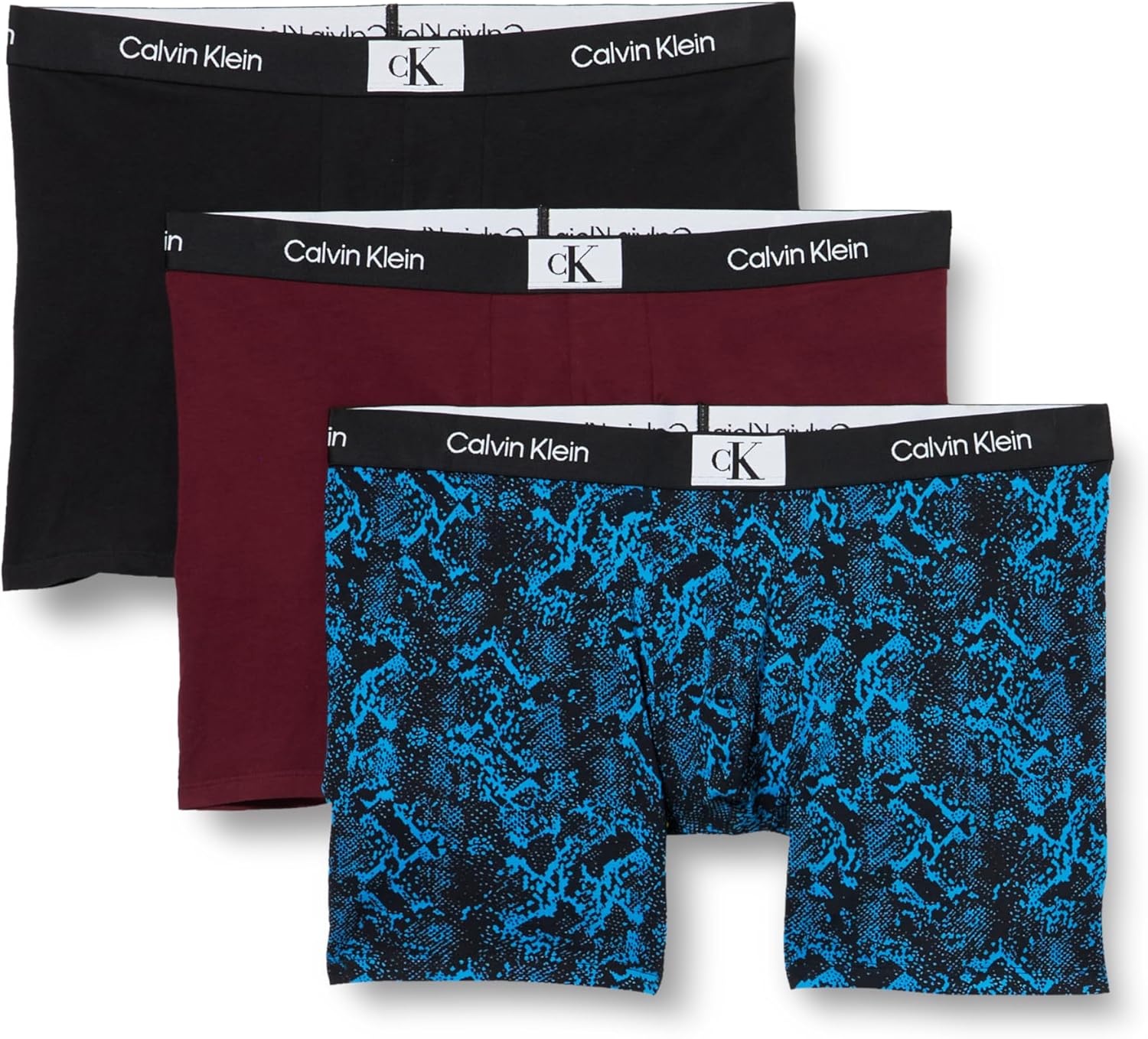 Thumbnail 4 de Calvin Klein Boxers Longs Lot de 3 Homme Balance avec Ceinture Emblématique