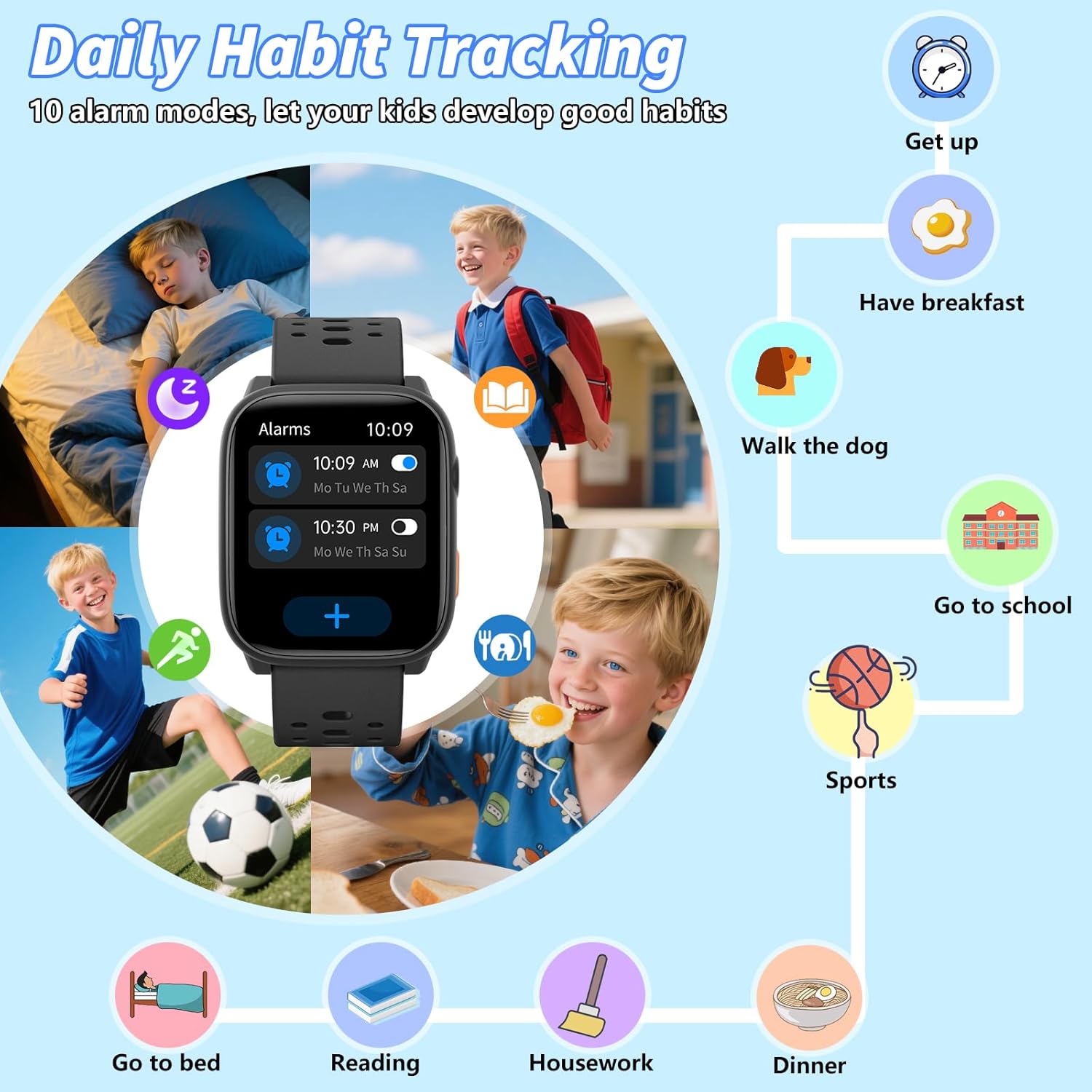 Thumbnail 6 de ModaWin Kids Smart Watch 1.83"