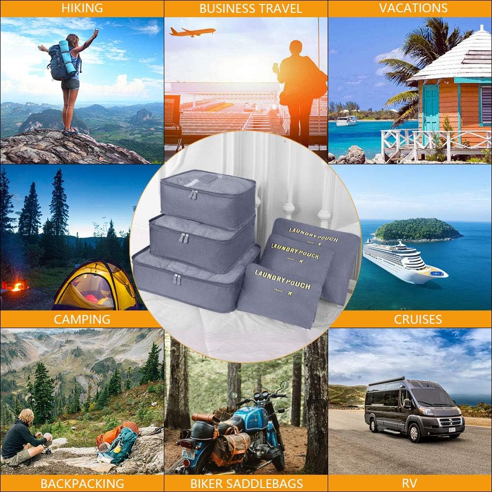 Thumbnail 6 de Vicloon Set Organizer per Valigie 8 in 1