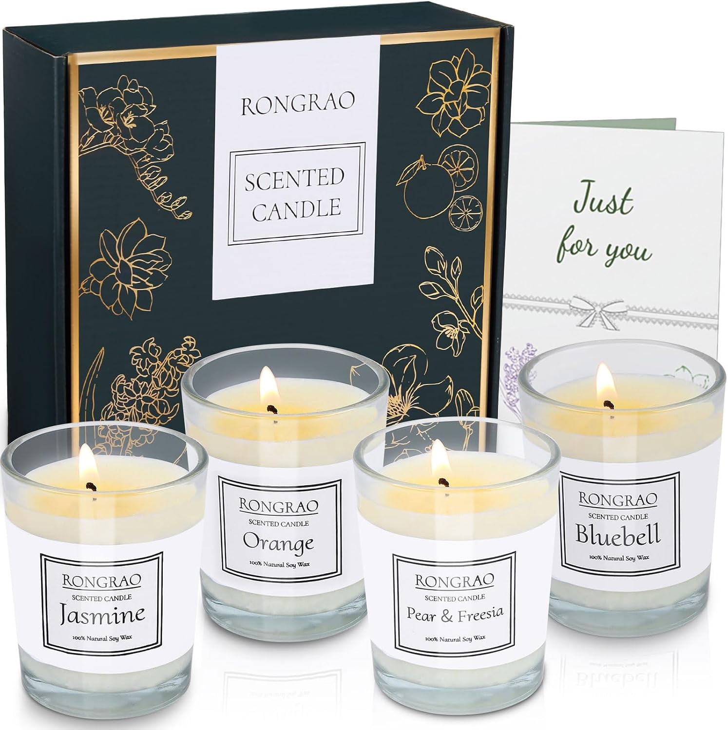 Detalle de Scented Candles Gift Set 155g each