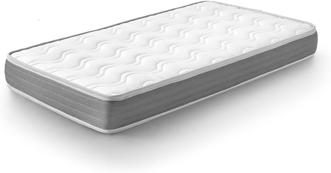Detalle de KUO Baby Baloo Plus: Materasso per Culla a 2 Fasi con Memory Foam – 115 x 55 cm